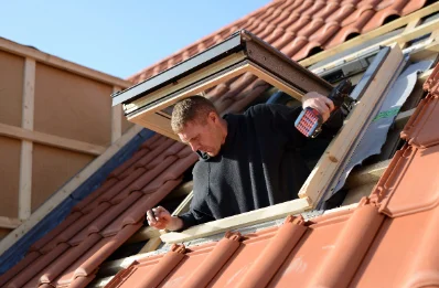 Pose de fenêtres de toit Velux au Lesme